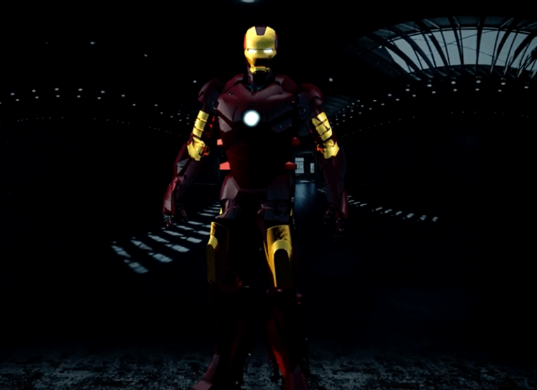 アイアンマンaction サンプルCG