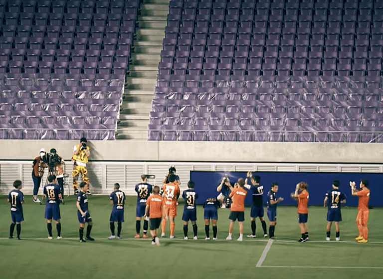 京都サンガF.C.「KICK OFF AGAIN ～07.11スタジアムで共に～」